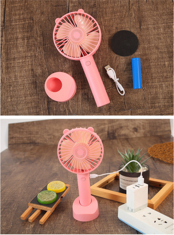 USB Mini Handheld Fan for Office and Dormitory